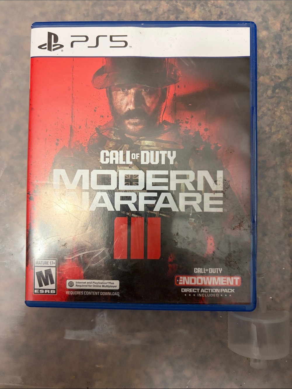 Call of Duty: Modern Warfare III (PS5) - Black & Red Cover
